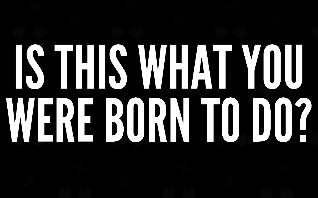 #180: IS THIS WHAT YOU WERE BORN TO DO?