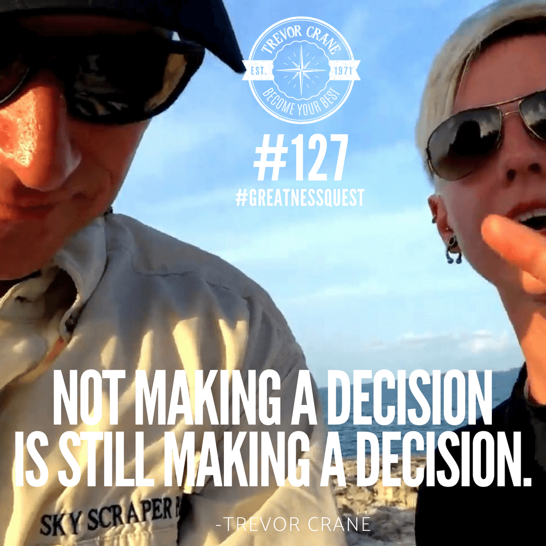 Not making a decision is still making a decision